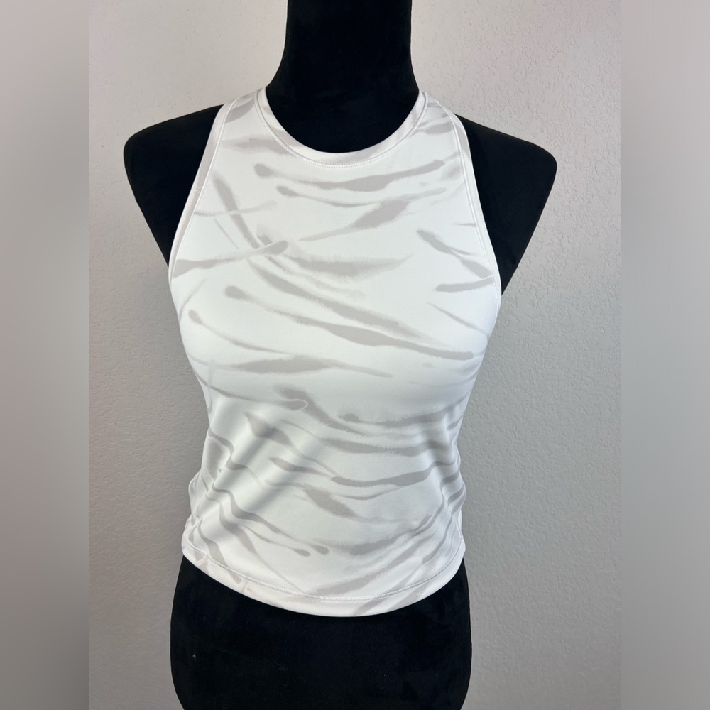 Athleta Shanti Printed Crop Tank Top Size XS